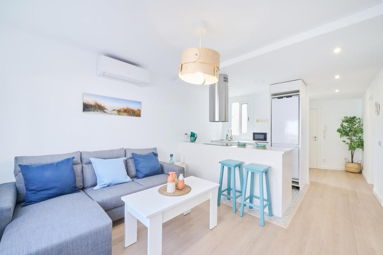 Lovely 2 Bedroom Apartment With Terrace Blanes Exterior photo